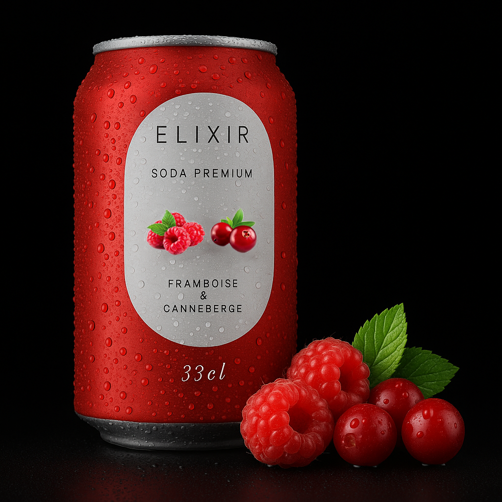 Soda Cramberry & Framboise